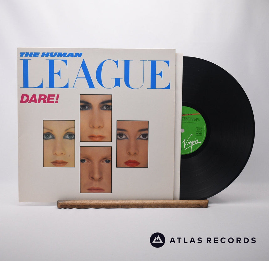 The Human League Dare! LP Vinyl Record - Front Cover & Record