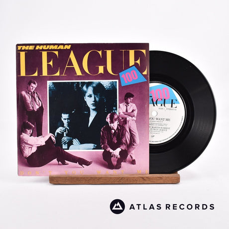 The Human League Don't You Want Me 7" Vinyl Record - Front Cover & Record
