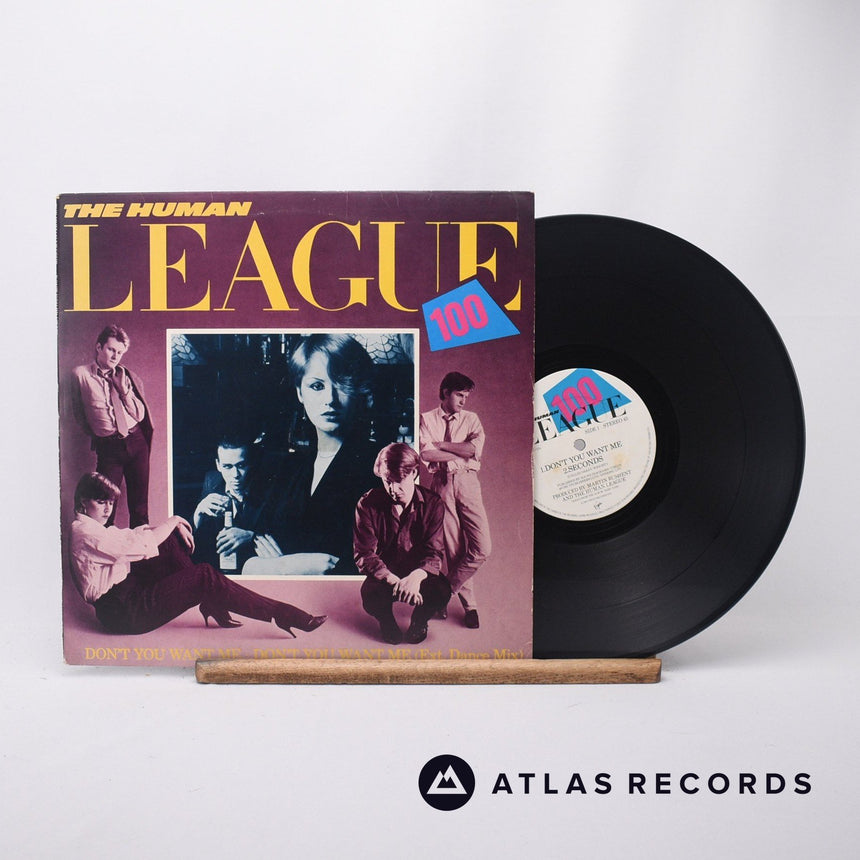 The Human League Don't You Want Me 12" Vinyl Record - Front Cover & Record