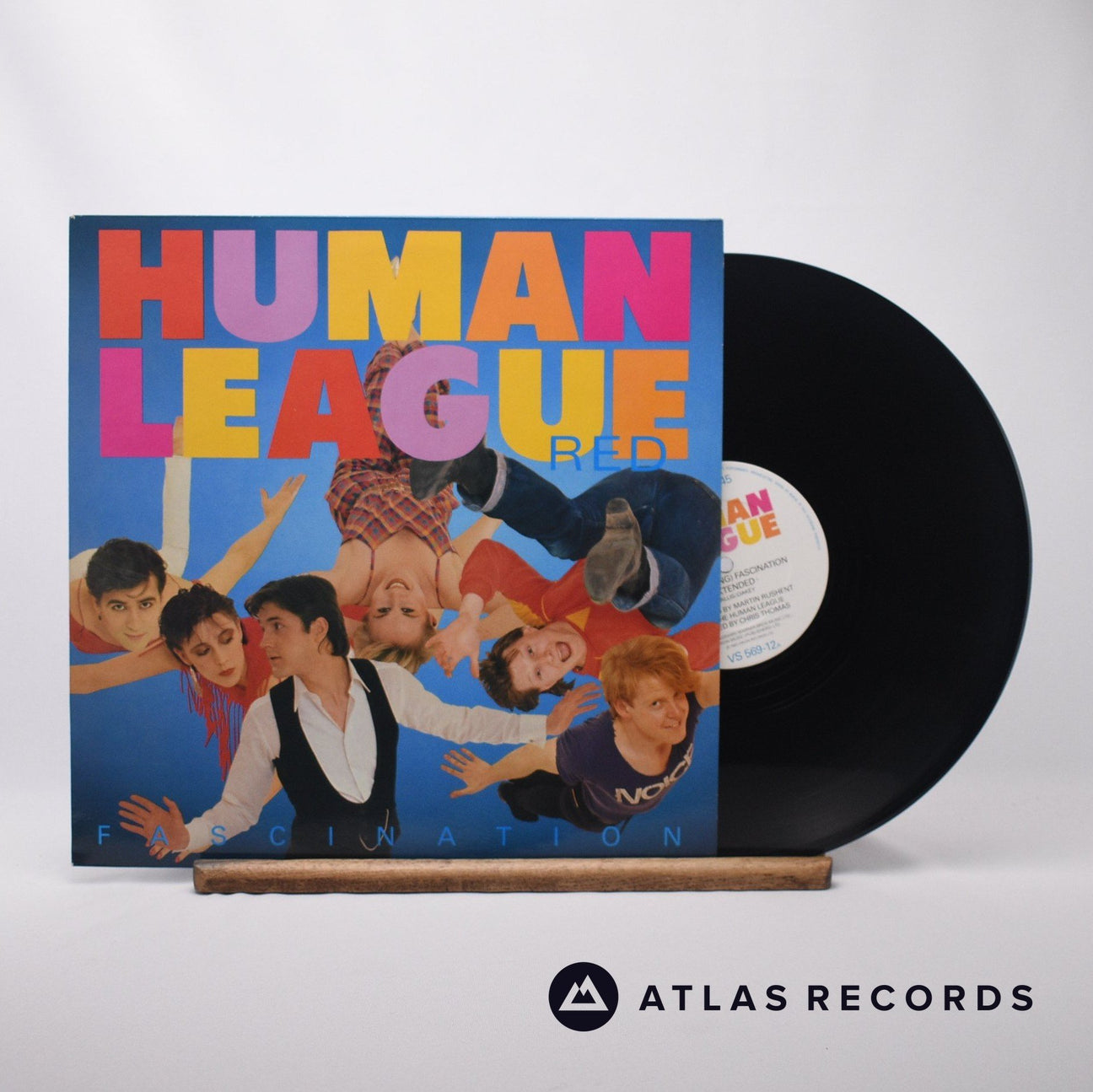 The Human League Fascination 12" Vinyl Record - Front Cover & Record