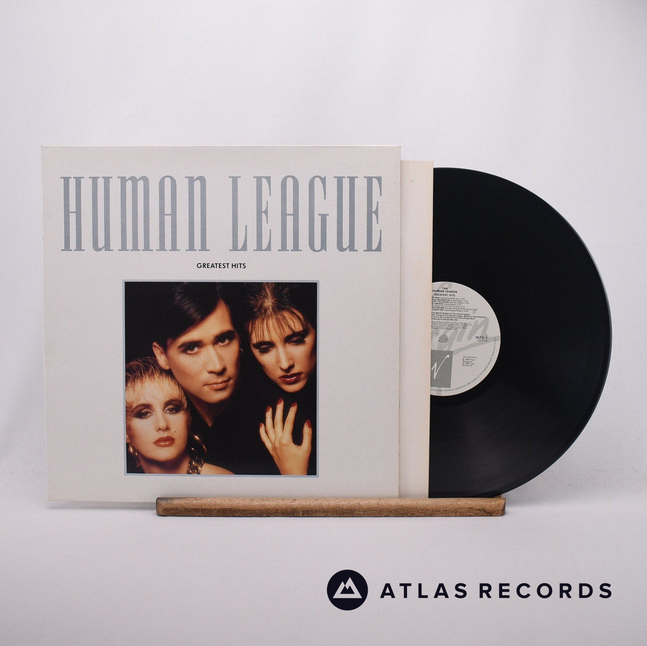 The Human League Greatest Hits LP Vinyl Record - Front Cover & Record