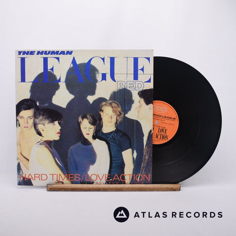 The Human League Hard Times 12" Vinyl Record - Front Cover & Record