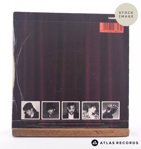 The Human League Human 7" Vinyl Record - Reverse Of Sleeve