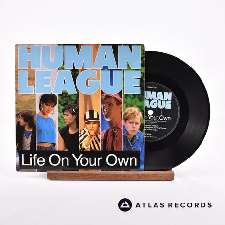 The Human League Life On Your Own 7" Vinyl Record - Front Cover & Record