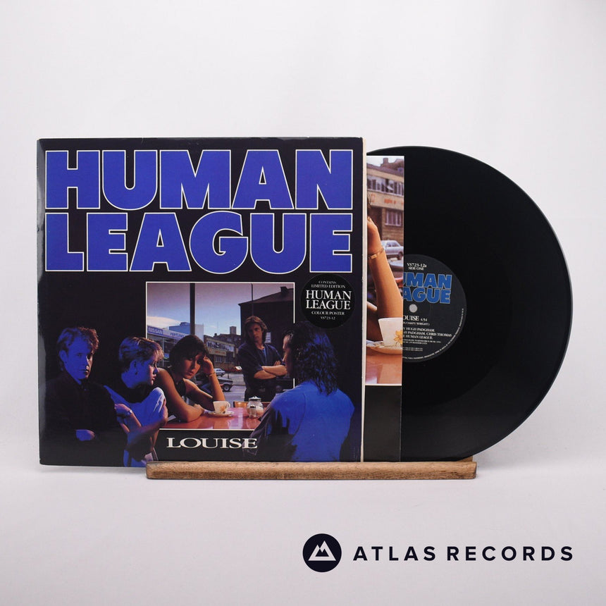 The Human League Louise 12" Vinyl Record - Front Cover & Record