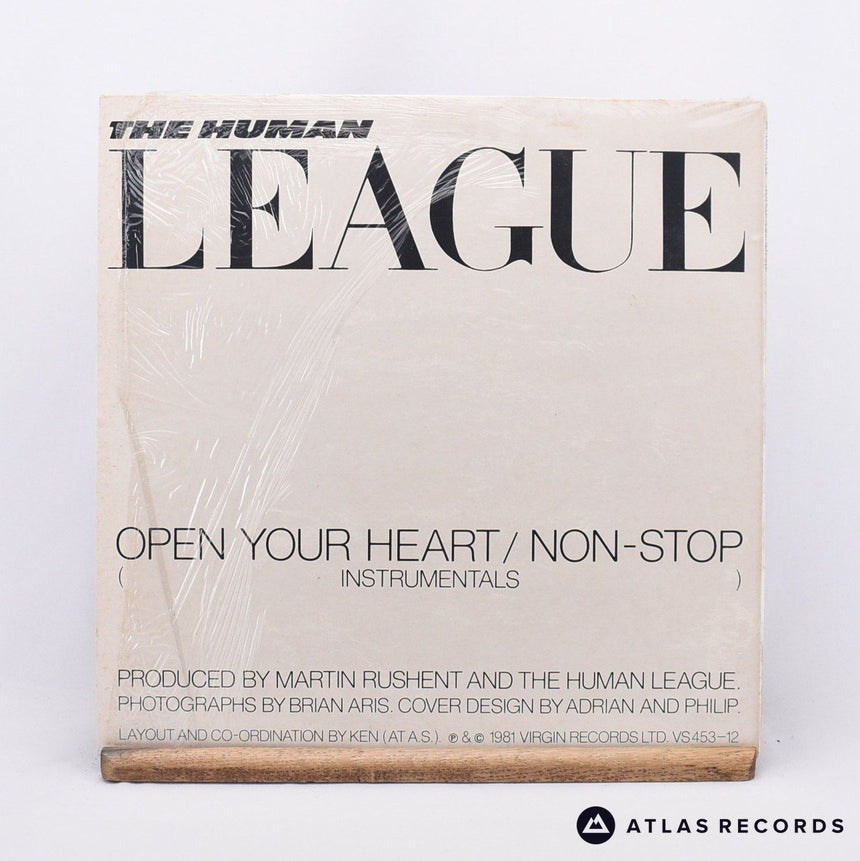 The Human League - Open Your Heart / Non-Stop - 12" Vinyl Record - VG+/EX