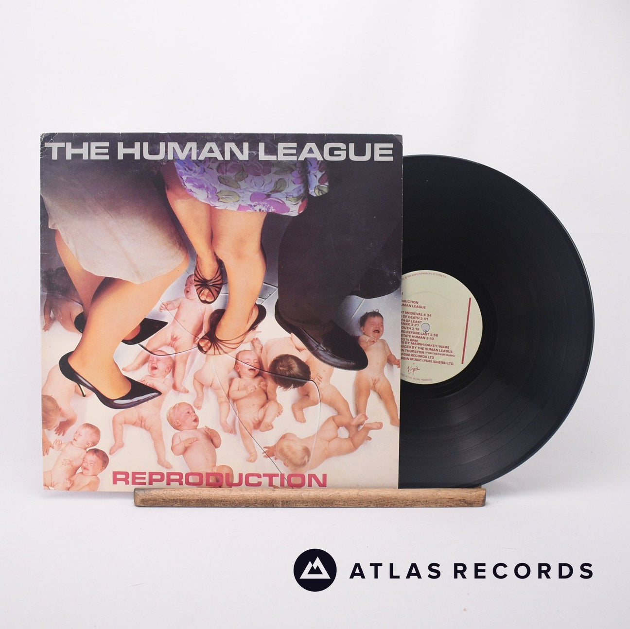 The Human League Reproduction LP Vinyl Record - Front Cover & Record