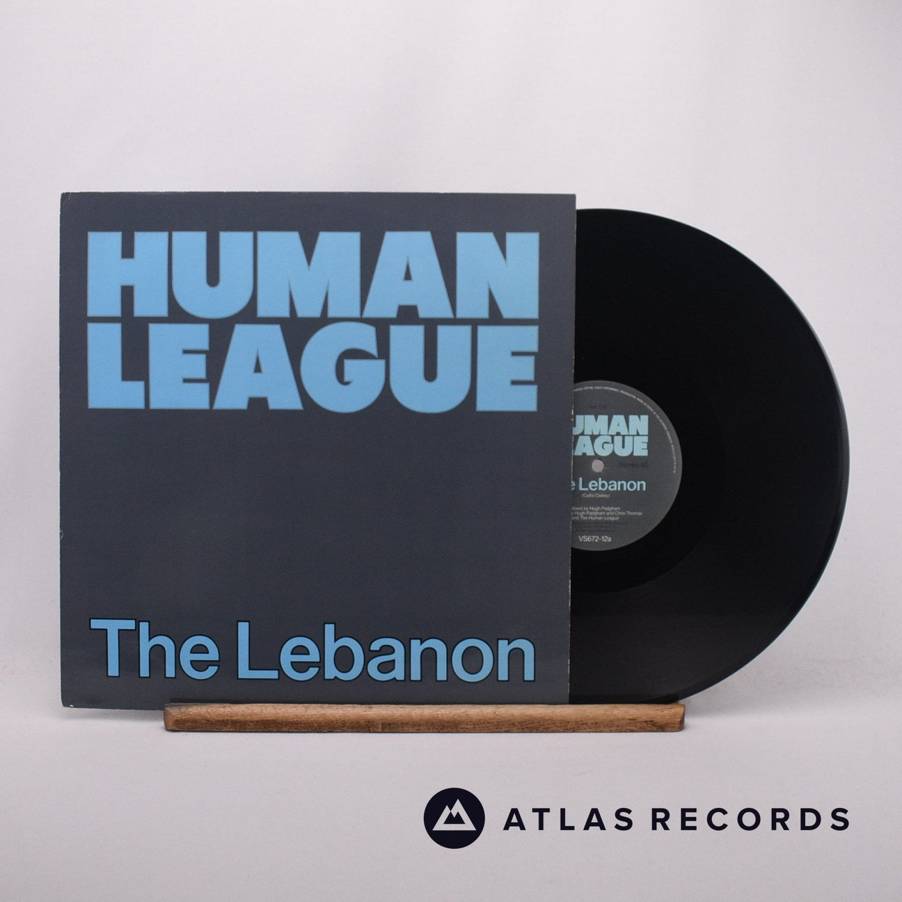The Human League The Lebanon 12" Vinyl Record - Front Cover & Record