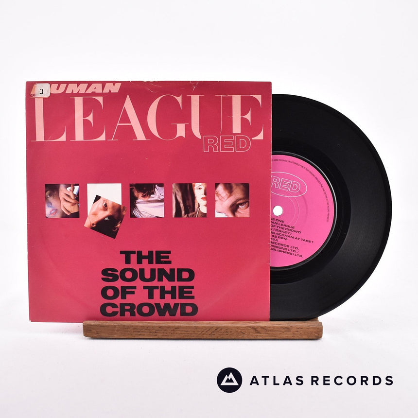 The Human League The Sound Of The Crowd 7" Vinyl Record - Front Cover & Record