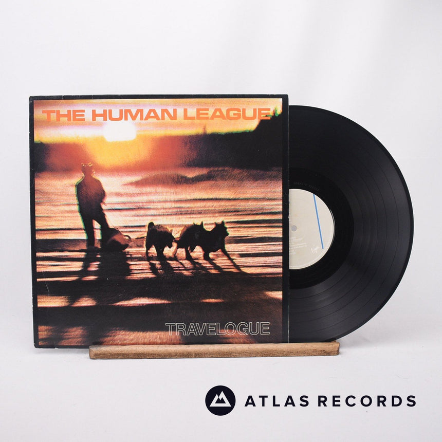 The Human League Travelogue LP Vinyl Record - Front Cover & Record