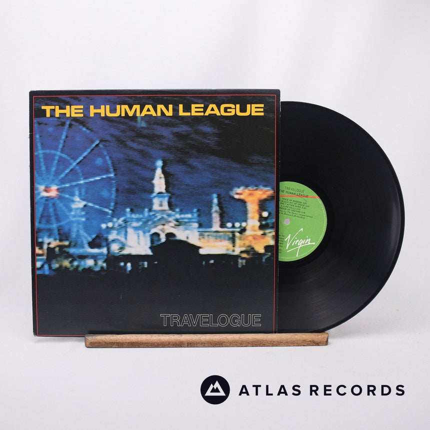 The Human League Travelogue LP Vinyl Record - Front Cover & Record