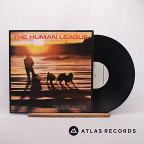 The Human League Travelogue LP Vinyl Record - Front Cover & Record