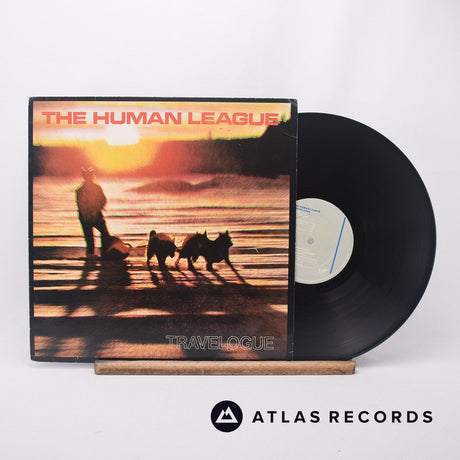 The Human League Travelogue LP Vinyl Record - Front Cover & Record
