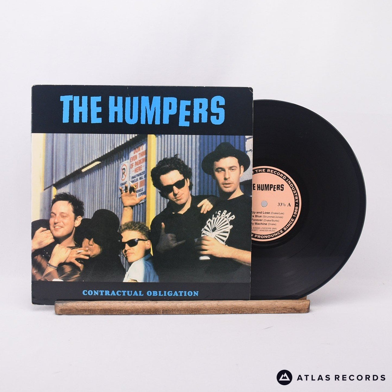 The Humpers Contractual Obligation 10" Vinyl Record - Front Cover & Record