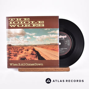 The Icicle Works When It All Comes Down 7" Vinyl Record - Front Cover & Record