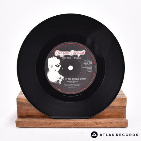 The Icicle Works - When It All Comes Down - 7" Vinyl Record - EX/EX