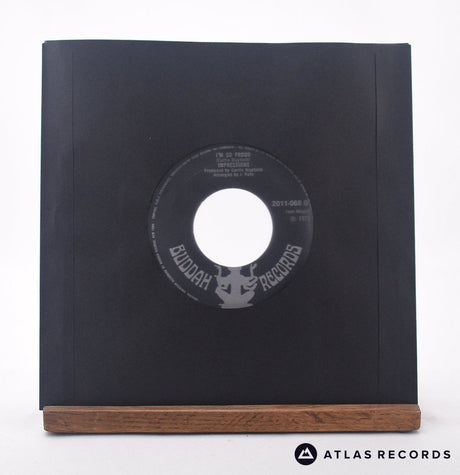 The Impressions - Ain't Got Time / I'm So Proud - 7" Vinyl Record - VG+