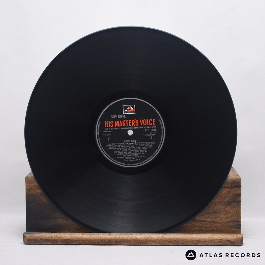 The Impressions - Ridin' High - Mono First Press LP Vinyl Record - VG+/EX