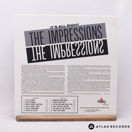 The Impressions - The Impressions - 180G Reissue LP Vinyl Record - EX/NM