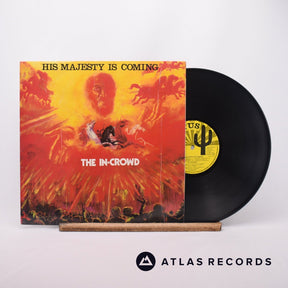 The In Crowd His Majesty Is Coming LP Vinyl Record - Front Cover & Record
