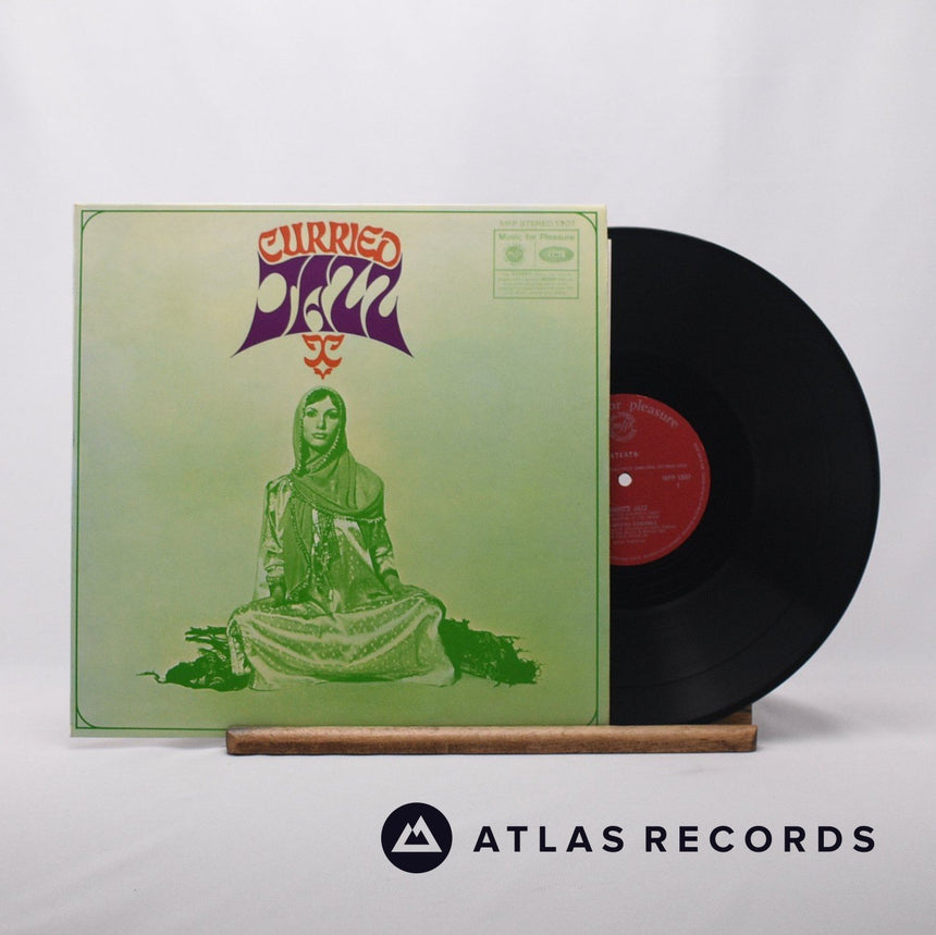 The Indo-British Ensemble Curried Jazz LP Vinyl Record - Front Cover & Record