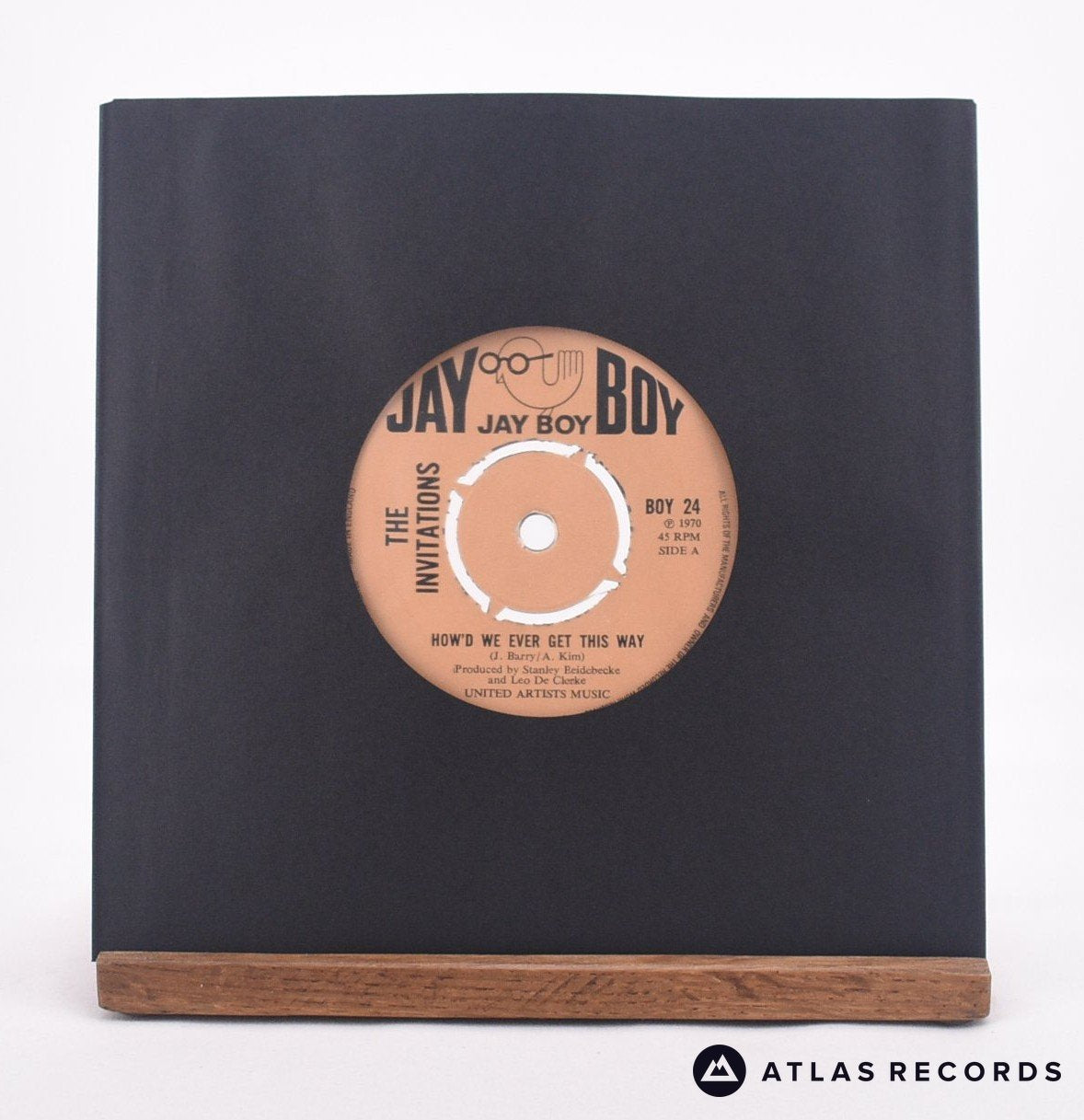 The Invitations How'd We Ever Get This Way 7" Vinyl Record - In Sleeve