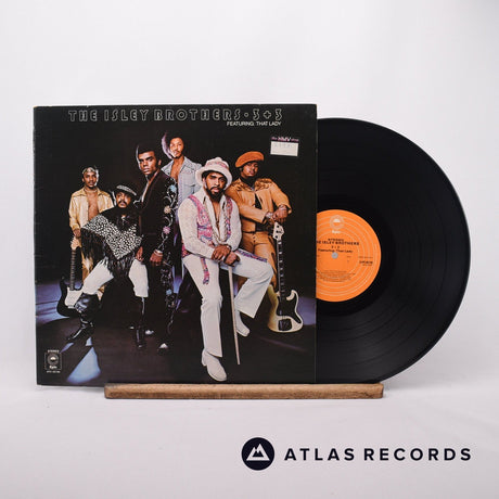The Isley Brothers 3 + 3 LP Vinyl Record - Front Cover & Record
