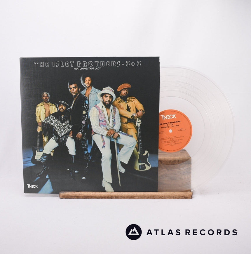 The Isley Brothers 3 + 3 LP Vinyl Record - Front Cover & Record