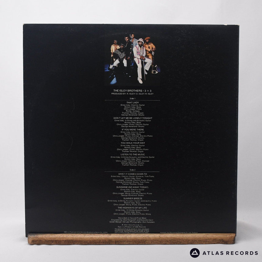 The Isley Brothers - 3 + 3 - Reissue Gatefold LP Vinyl Record - VG+/EX