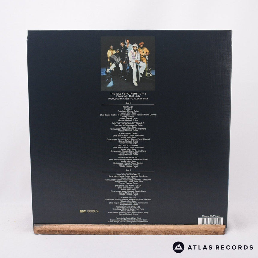The Isley Brothers - 3 + 3 - 180G Clear Limited Edition Numbered LP Vinyl Record