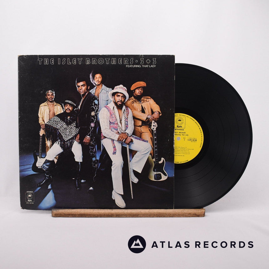 The Isley Brothers 3 + 3 Featuring: That Lady LP Vinyl Record - Front Cover & Record