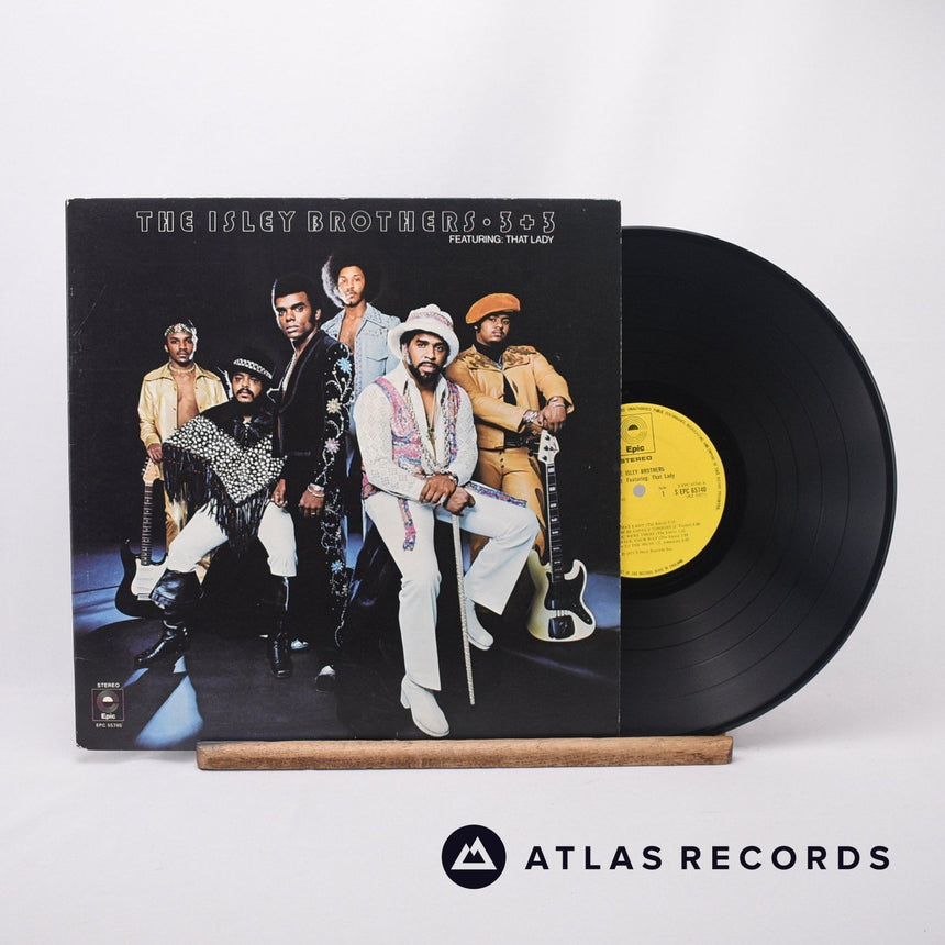 The Isley Brothers 3 + 3 Featuring: That Lady LP Vinyl Record - Front Cover & Record