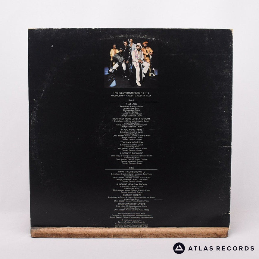 The Isley Brothers - 3 + 3 Featuring: That Lady - A1 B1 LP Vinyl Record - VG+/EX