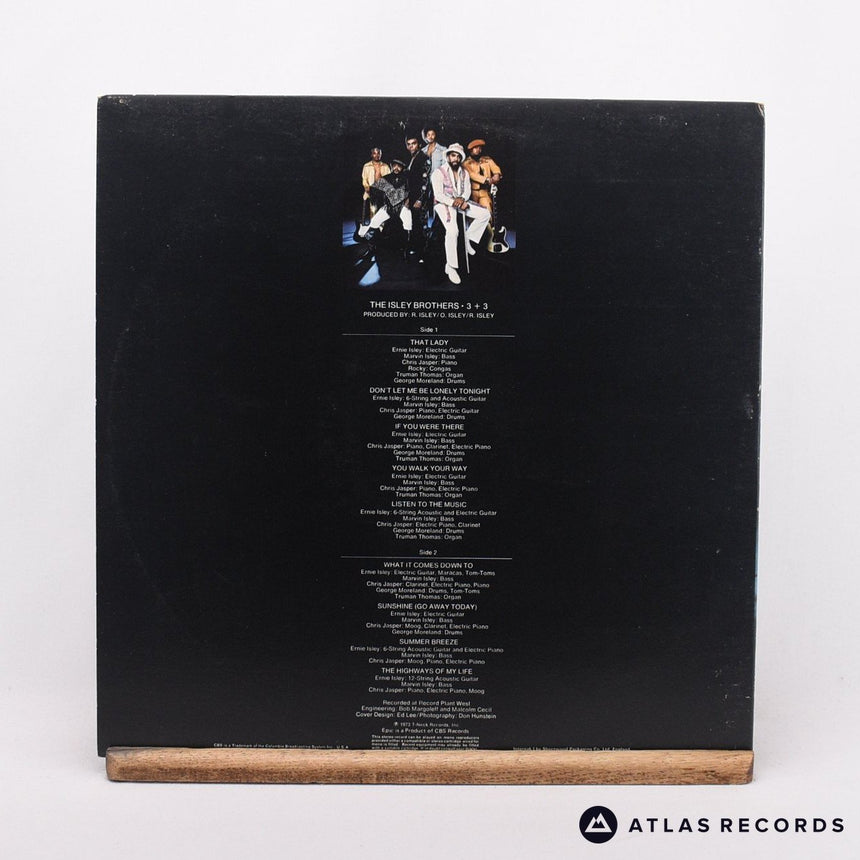 The Isley Brothers - 3 + 3 Featuring: That Lady - LP Vinyl Record - VG+/EX