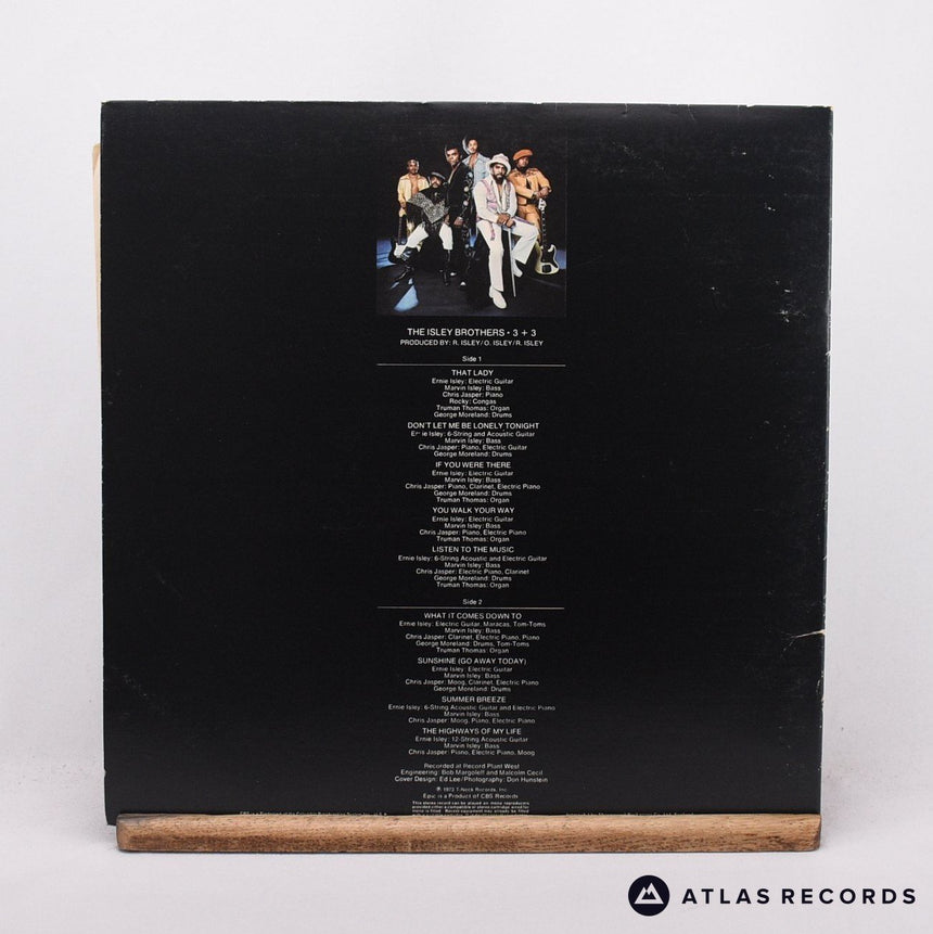 The Isley Brothers - 3 + 3 Featuring: That Lady - LP Vinyl Record - VG+/EX
