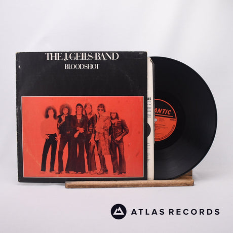 The J. Geils Band Bloodshot LP Vinyl Record - Front Cover & Record