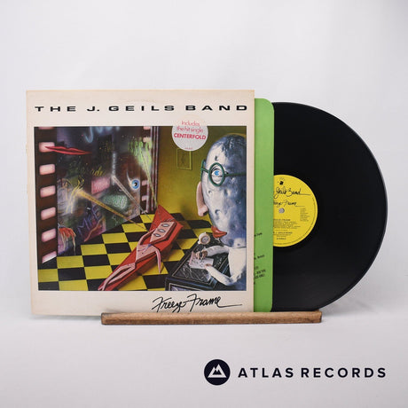 The J. Geils Band Freeze-Frame LP Vinyl Record - Front Cover & Record