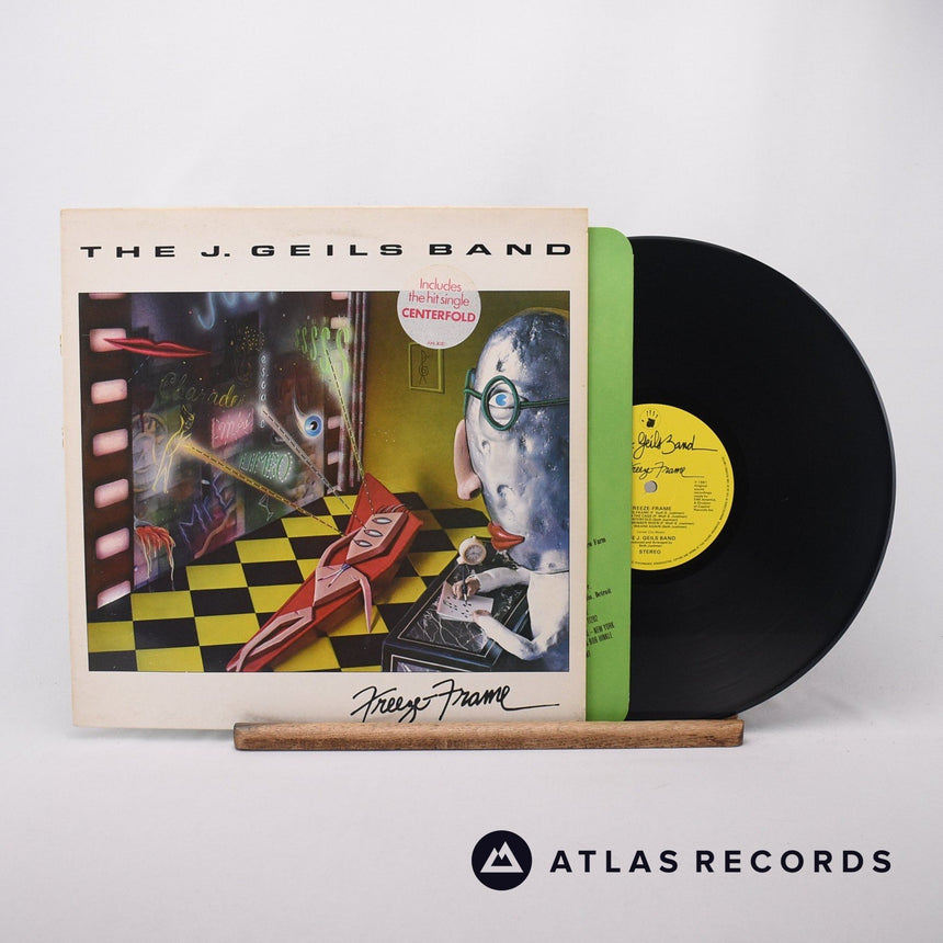 The J. Geils Band Freeze-Frame LP Vinyl Record - Front Cover & Record