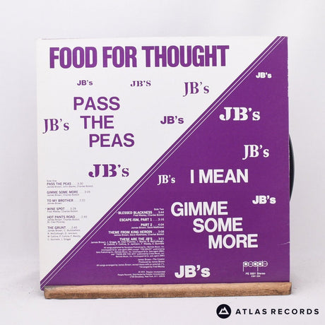 The J.B.'s - Food For Thought - Reissue Us LP Vinyl Record - EX/EX