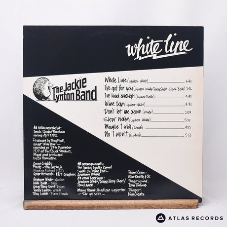 The Jackie Lynton Band - White Line - LP Vinyl Record - EX/EX