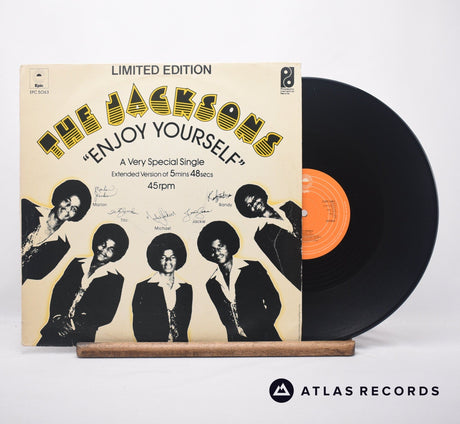 The Jacksons Enjoy Yourself 12" Vinyl Record - Front Cover & Record