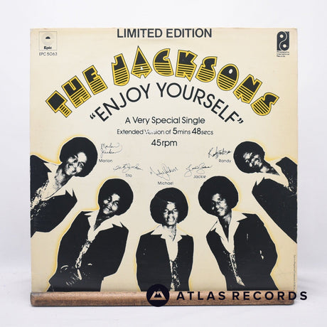 The Jacksons - Enjoy Yourself - Limited Edition 12" Vinyl Record - VG+/EX