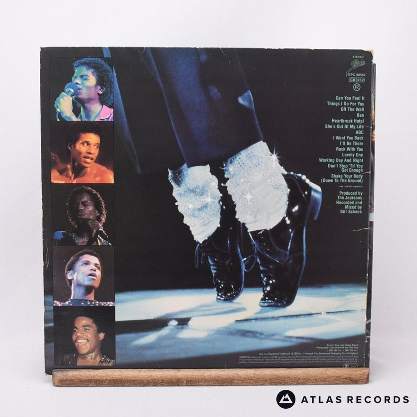 The Jacksons - Live - Gatefold 2 x LP Vinyl Record - VG+/EX