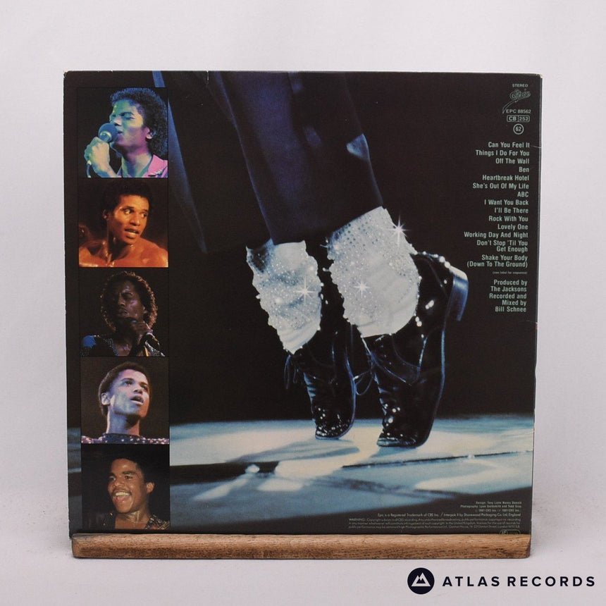 The Jacksons - Live - Gatefold 2 x LP Vinyl Record - EX/EX