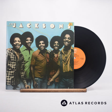The Jacksons The Jacksons LP Vinyl Record - Front Cover & Record