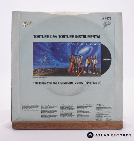 The Jacksons - Torture - 7" Vinyl Record - VG+/EX