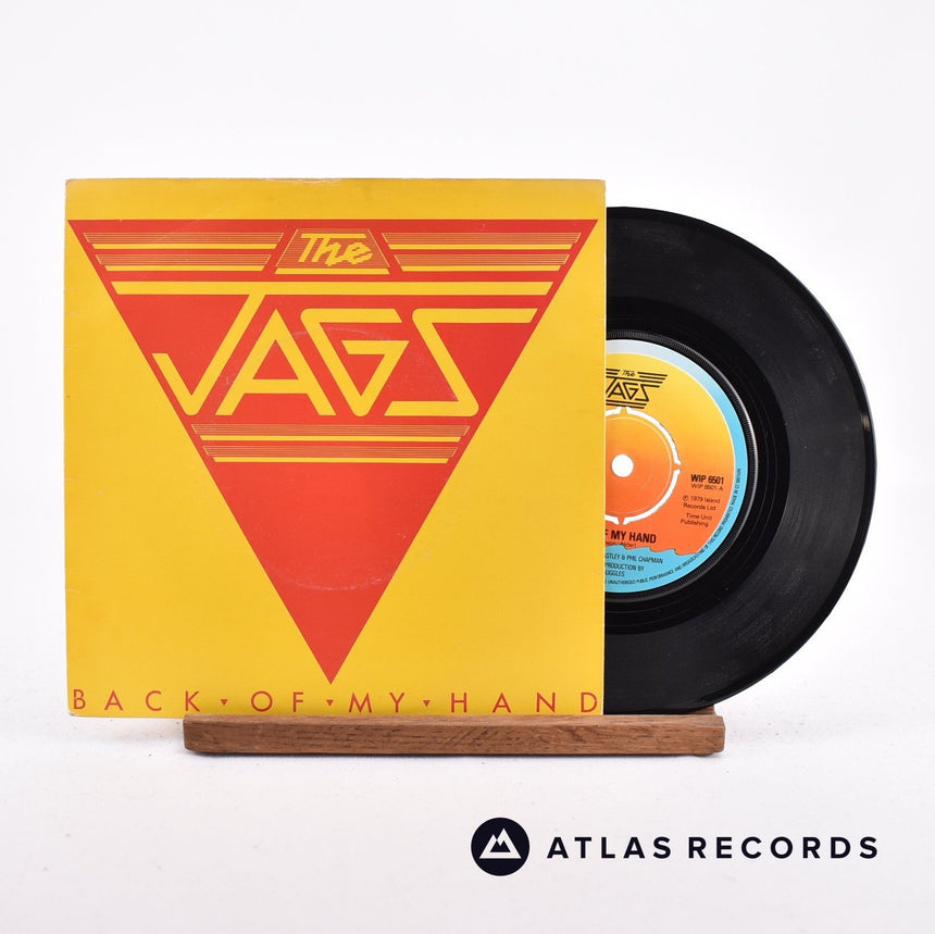 The Jags Back Of My Hand 7" Vinyl Record - Front Cover & Record