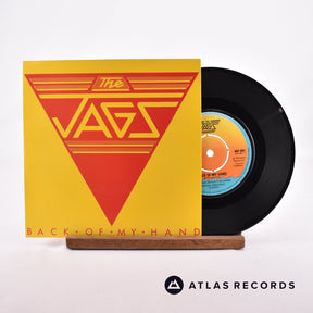 The Jags Back Of My Hand 7" Vinyl Record - Front Cover & Record