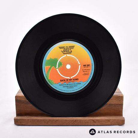 The Jags - Back Of My Hand - 7" Vinyl Record - EX/EX