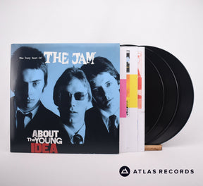 The Jam About The Young Idea - The Very Best of The Jam 3 x LP Vinyl Record - Front Cover & Record
